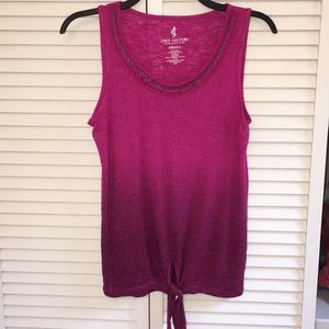 Juicy Couture Tank XS Pink Purple Ombré Magenta